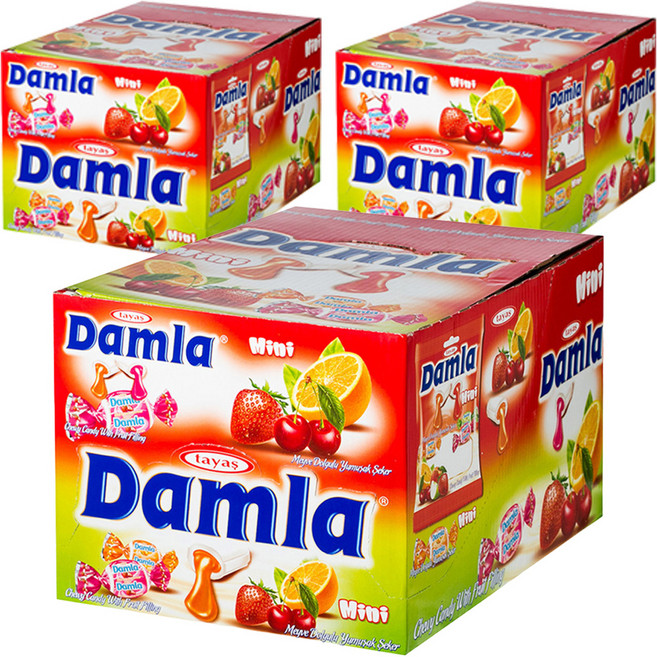 Damla 綜合水果軟糖, 40g, 72包