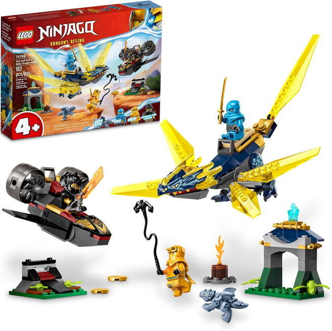 LEGO 71798 旋風忍者, 赤蘭與亞林的幼龍大戰 Nya and Arin's Baby Dragon Battle, 1盒