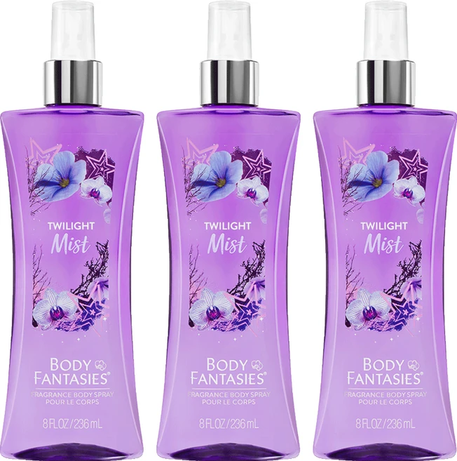 바디판타지 트와일라잇 미스트 프래그런스 바디 스프레이 플로럴, 236ml, 3개 - 쿠팡