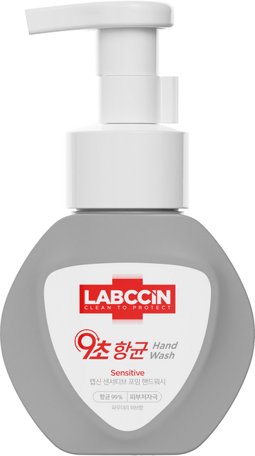 랩신 센서티브 포밍 핸드워시 파우더리 허브향, 250ml, 1개