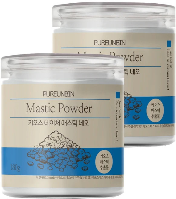 푸른빈 키오스 네이처 매스틱 네오 분말, 2개, 180g - 쿠팡