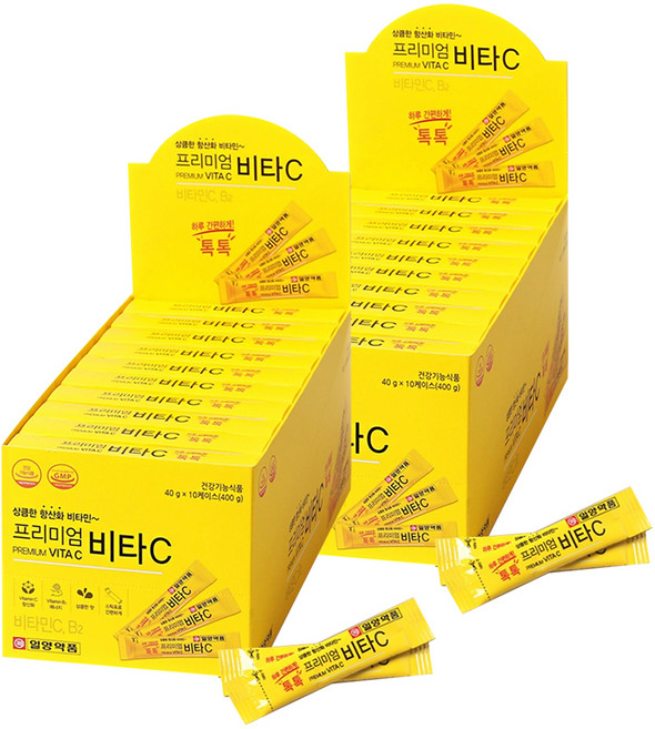 일양약품 프리미엄 비타C, 40g, 20개