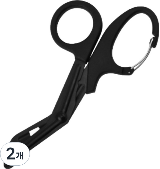 스타리움 붕대 테이프 걸이형 안전 가위, 2개