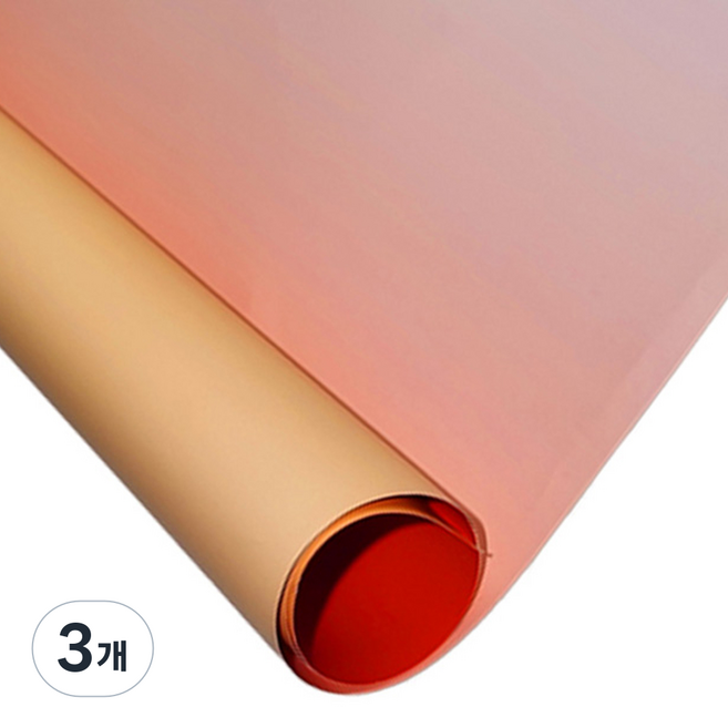 대한 소품 촬영용 그라데이션 배경지 인스타 음식 사진 스튜디오 뒷 배경지, 레드글로우, 3개