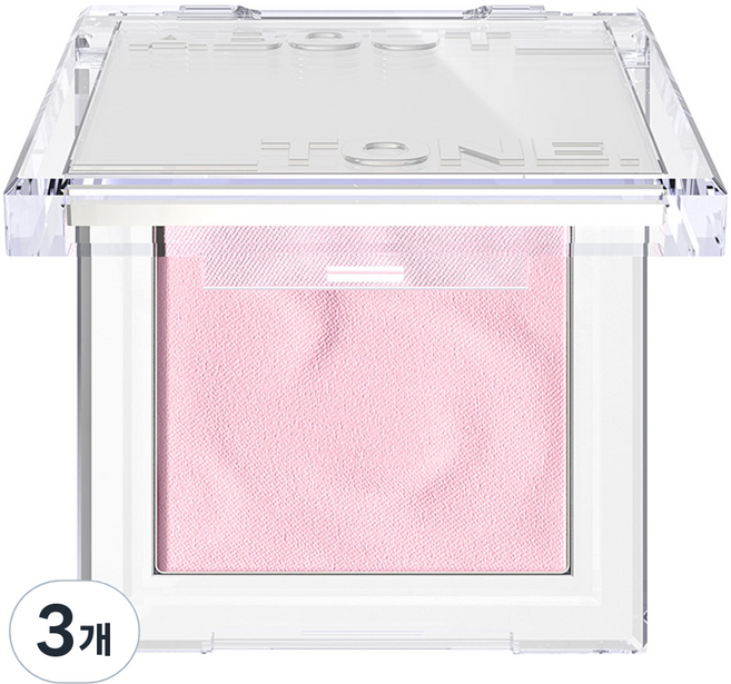어바웃톤 플러피 웨어 블러셔 4.3g, 07 마시멜로우 핑크, 3개
