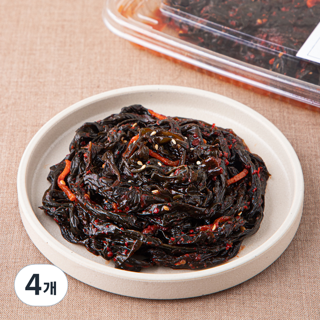 식탁위의사계 고추잎 무침, 180g, 4개