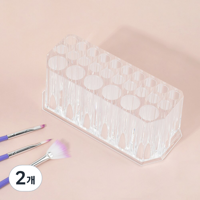 Varna 壓克力刷具架 26孔, 2個
