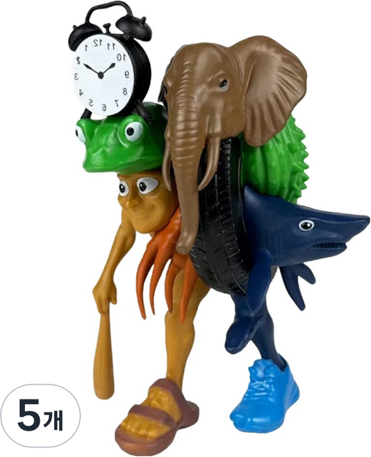 아트조이 이탈리안 브레인롯 합체 피규어 A, 5개