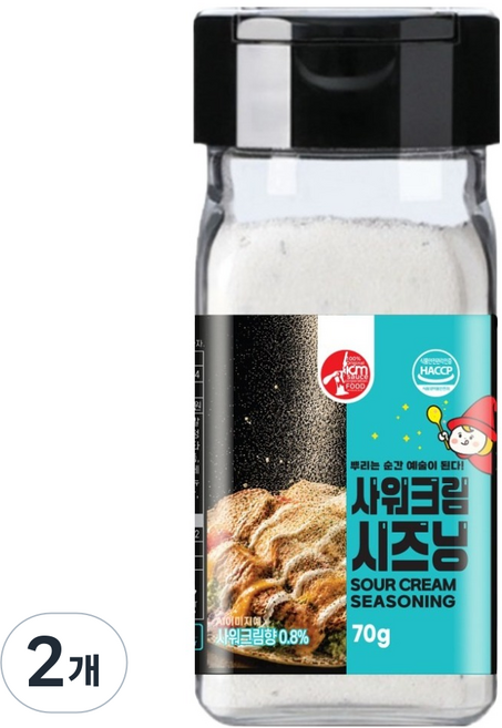 아이엠소스 사워크림 시즈닝, 2개, 70g