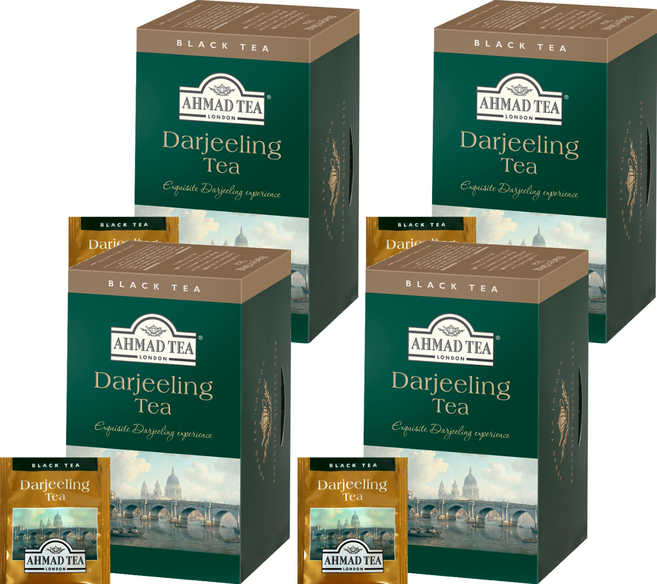 아마드티 다즐링 홍차 티백, 2g, 20개입, 4개