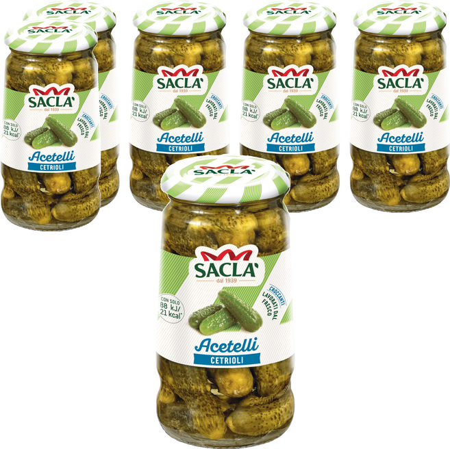 사클라 꼬마 오이피클, 290g, 6개