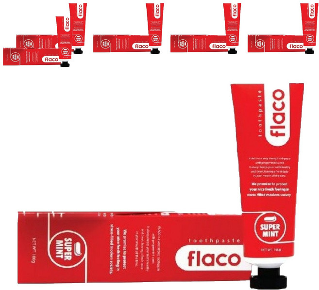 플라코 오리지널 치약, 100g, 6개