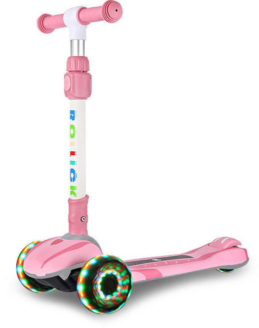 롤릭 프라임 아동용킥보드, 핑크, 1개