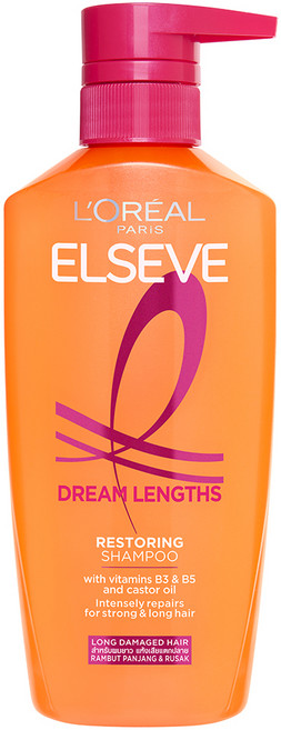 로레알파리 엘세브 드림랭스 샴푸 플로럴 프루티향, 400ml, 1개