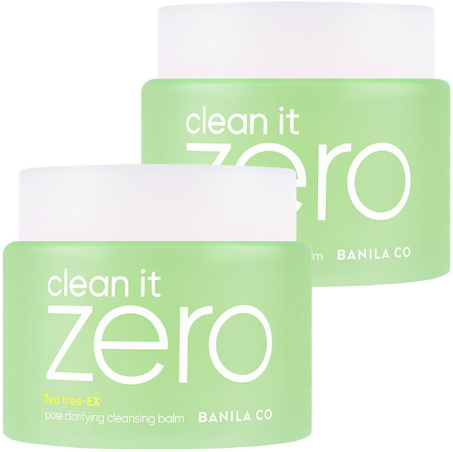 BANILA CO 芭妮蘭 Zero零感肌瞬卸凝霜 毛孔潔淨款, 180ml, 2罐