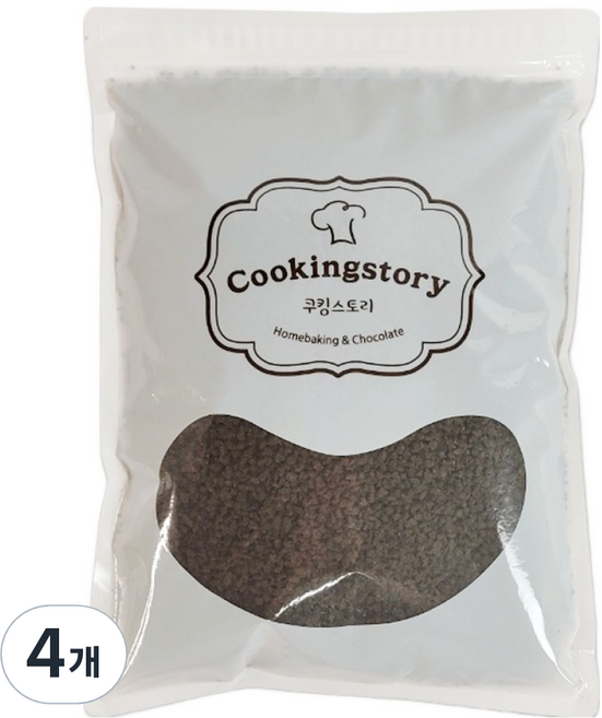 쿠킹스토리 초코크런치, 1kg, 4개