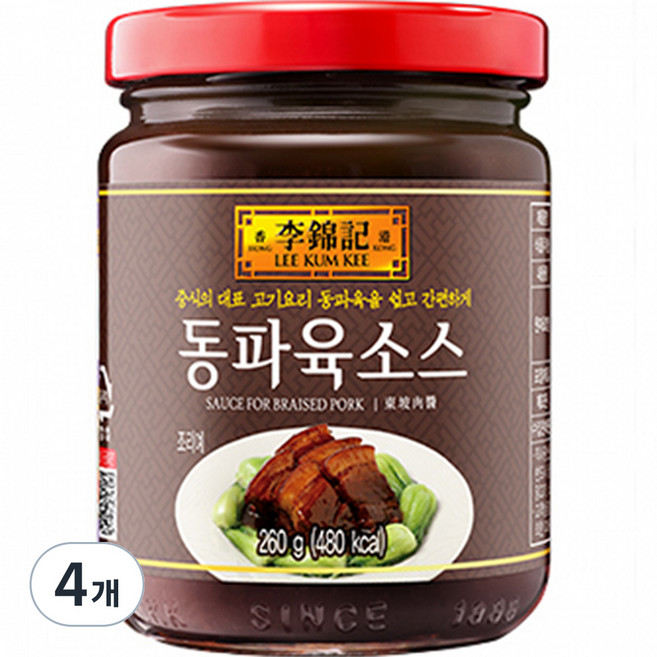 이금기 동파육 소스, 260g, 4개
