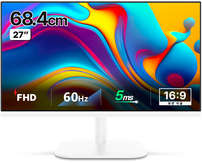 한성컴퓨터 FHD 스마트 모니터, 68.47cm, TFG27F07FS(무결점)
