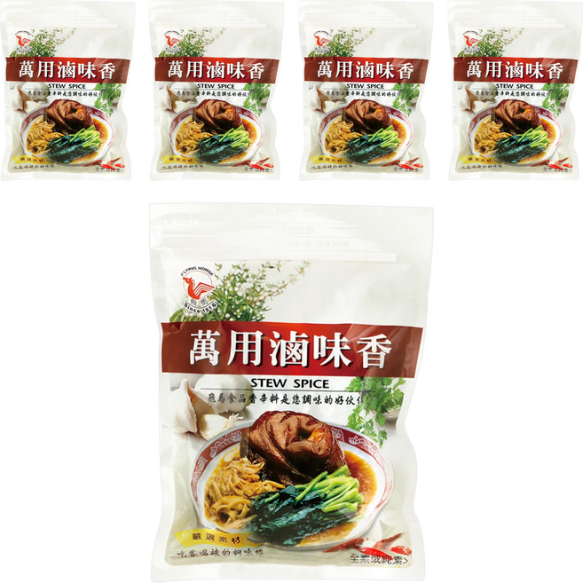 飛馬 萬用滷味香 10粒, 350g, 5袋