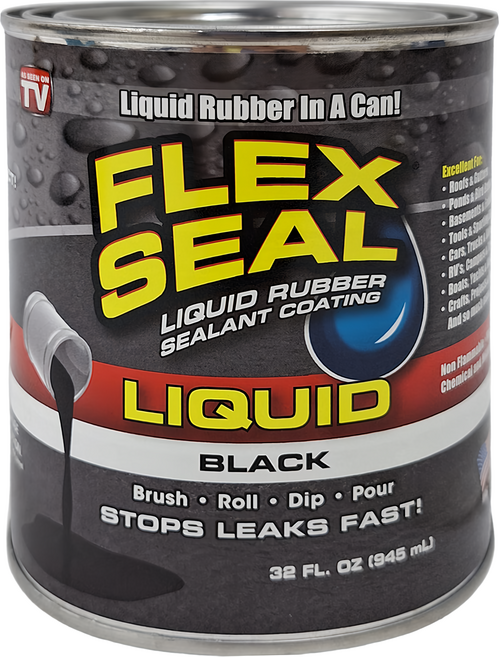 FLEX SEAL LIQUID 防水止漏膠 LFSBLKR32 黑色 945ml, 1罐