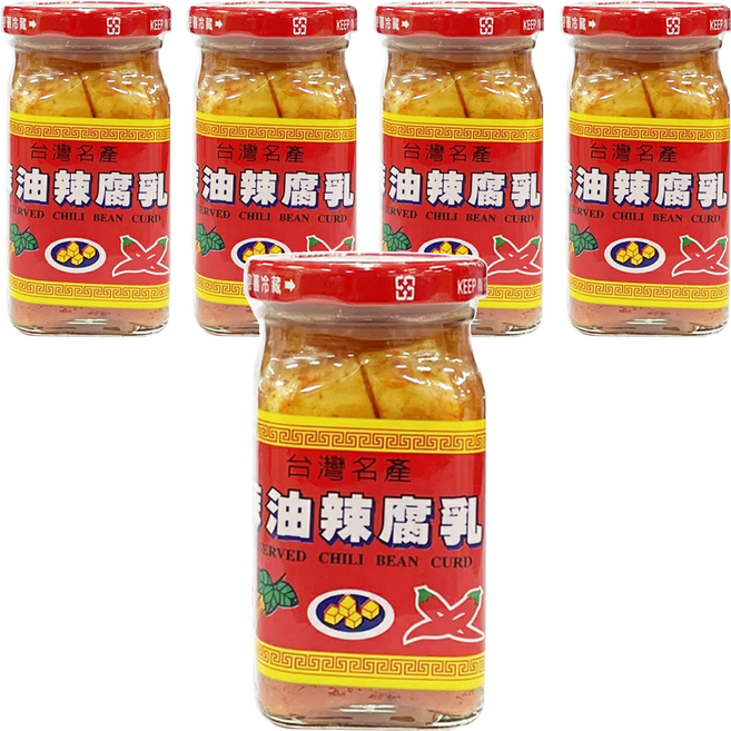 大全 蔴油辣腐乳, 120g, 5罐
