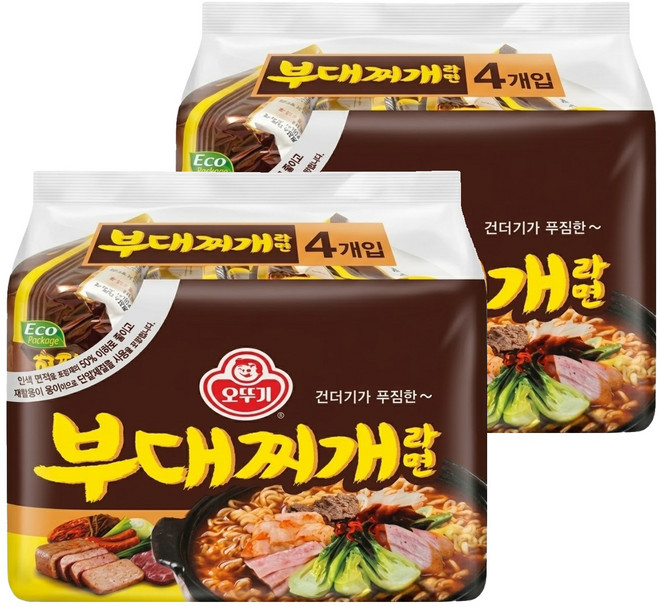 OTOKI 不倒翁 部隊鍋拉麵 130g, 8包