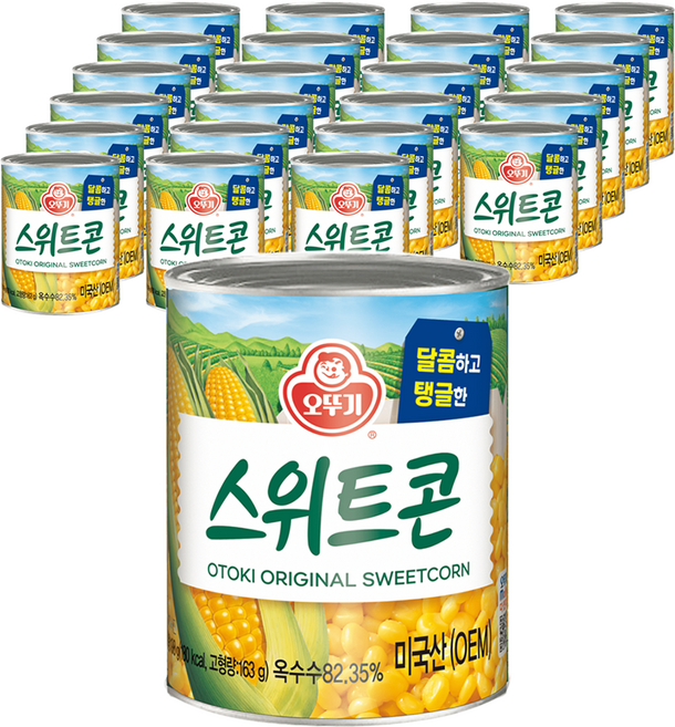 오뚜기 스위트콘 통조림, 198g, 24개