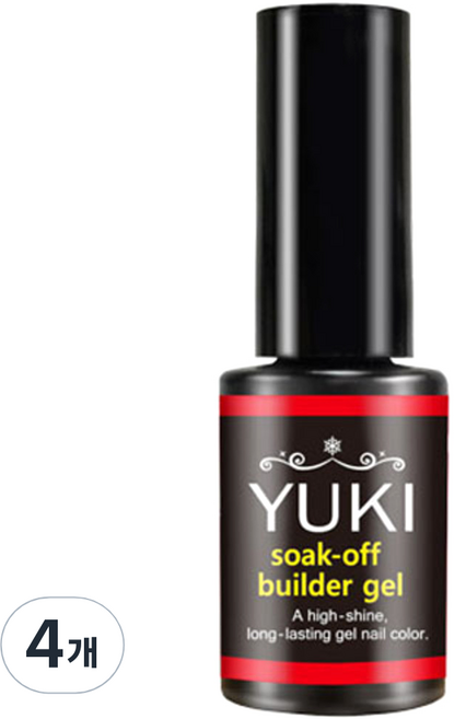 유키 프리미엄 R라인 쏙오프 빌더젤, 4개