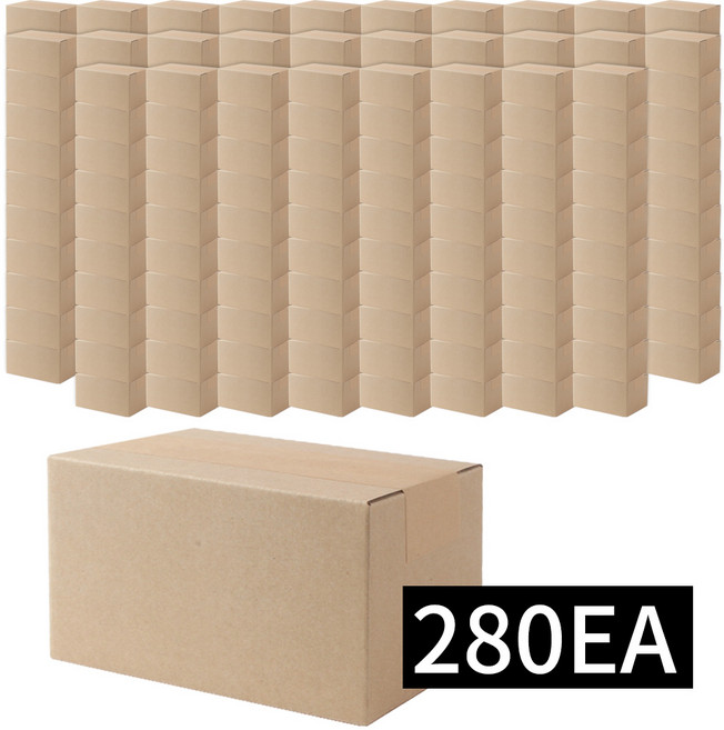 코멧 택배박스, 베이지, 280개