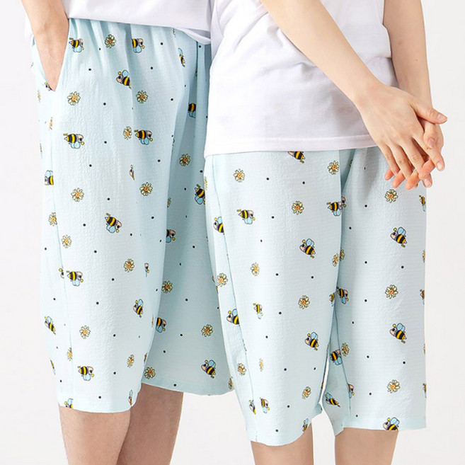 pancoat Yoru Pop系列 涼感七分睡褲