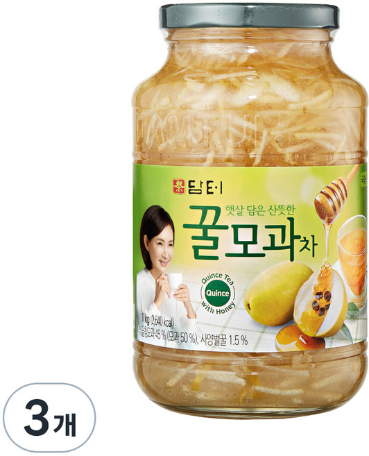담터 꿀모과차, 1kg, 1개입, 3개