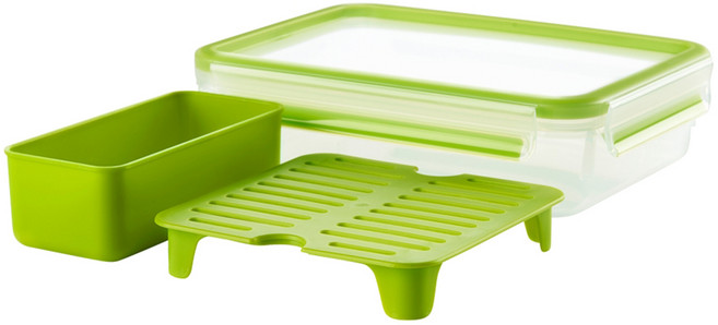 Tefal 特福 MasterSeal 樂活系列早午餐盒, 1組, Green