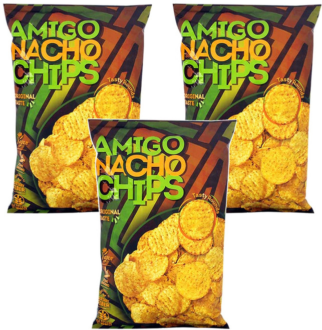 아미고나쵸 칩, 454g, 3개