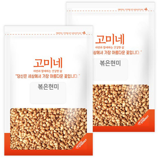 고미네 볶은현미, 100g, 2개