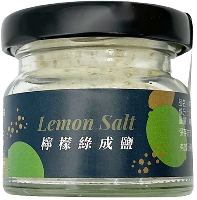 日舒醒 檸檬綠成鹽, 40g, 1罐
