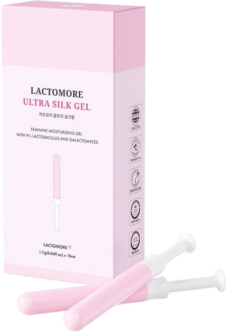 락토모아 울트라 실크젤 여성청결제 10p, 17g, 1개