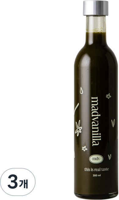 매드바닐라 말차 시럽, 3개, 300ml
