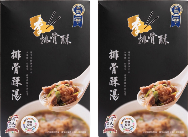 李排骨酥 排骨酥湯, 400g, 2盒