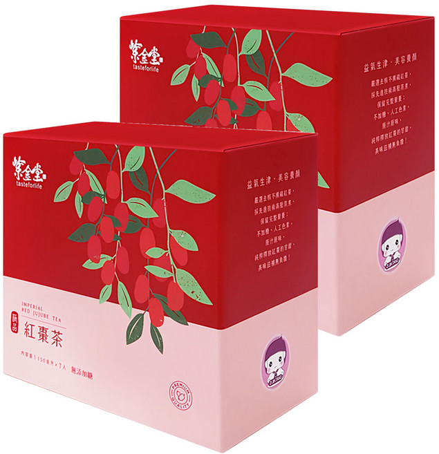 紫金堂 極品紅棗茶, 150g, 14包