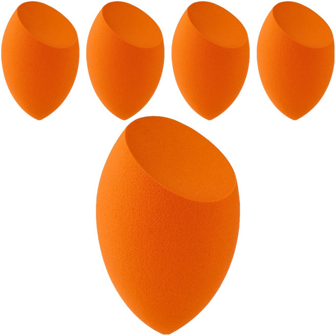 그라펜 엣지 컷 블렌더 화장용 퍼프, 5개