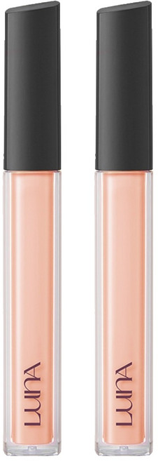 루나 롱래스팅 코렉터 리퀴드 컨실러 6.5g, 3호살몬베이지, 2개