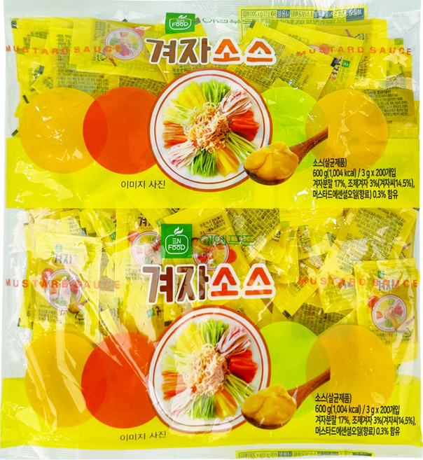 이엔푸드 겨자소스, 1개, 600g