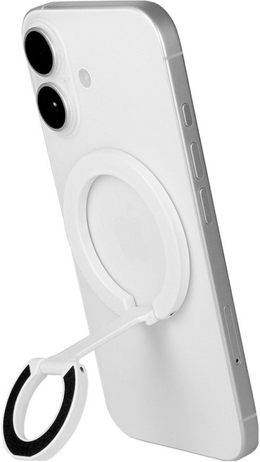 뉴클 맥세이프 마그네틱 링 거치대, 화이트, 1개