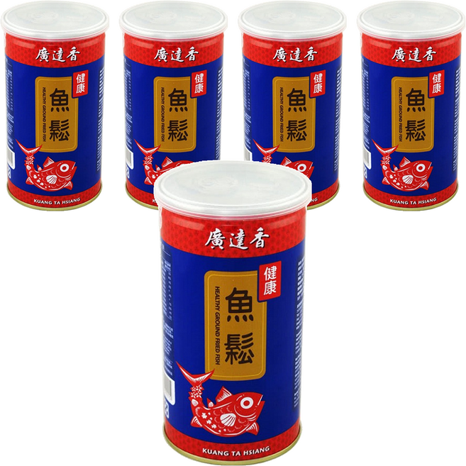 廣達香 魚鬆, 250g, 5罐