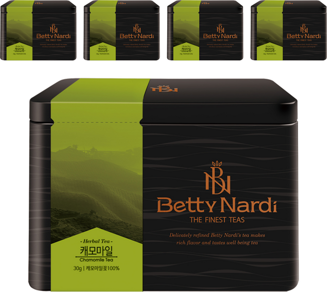 베티나르디 캐모마일 캔, 30g, 1개입, 5개, 30g