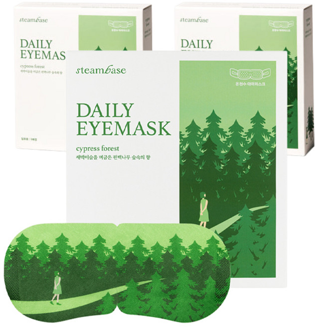 데일리 아이마스크 편백나무향, 3개, 5매입