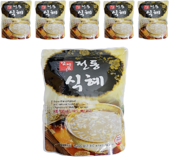 파낙스 참다음 전통식혜, 790ml, 6개