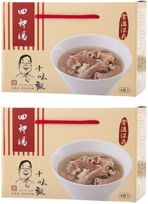 十味觀 四神湯 4包, 600g, 2盒