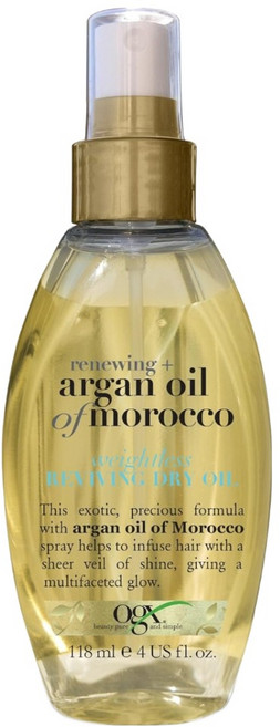 ogx 摩洛哥堅果輕盈髮油噴霧, 1個, 118ml