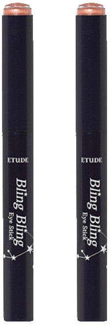 Etude House閃亮眼影棒 1.4g, 18號天盡頭月星, 2個